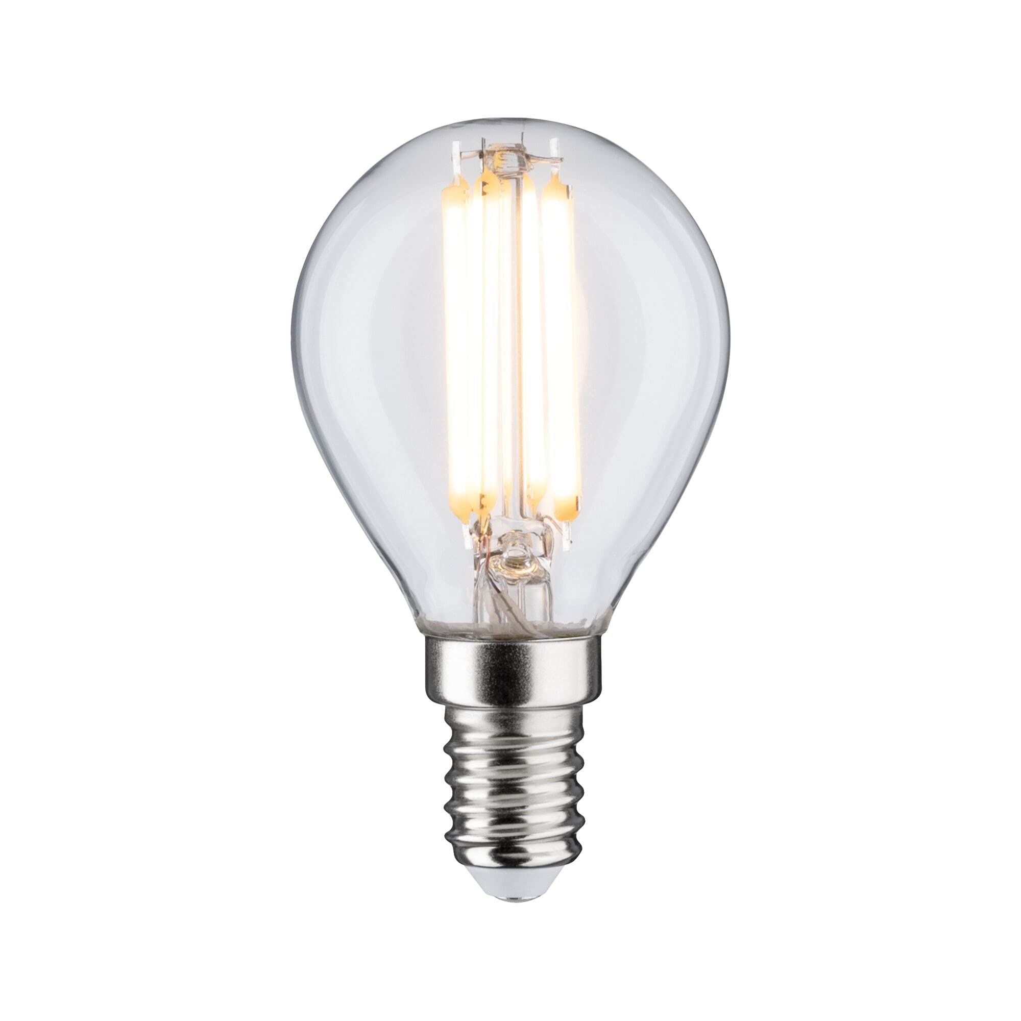 Pauleen Clear Teardrop Led Bulb, Filament, E14, 6.5 W, 2,700K