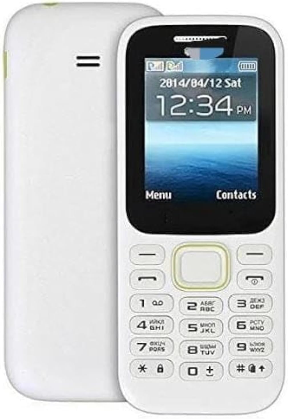 B310 Mobile Phone Compatible Dual Sim (White)