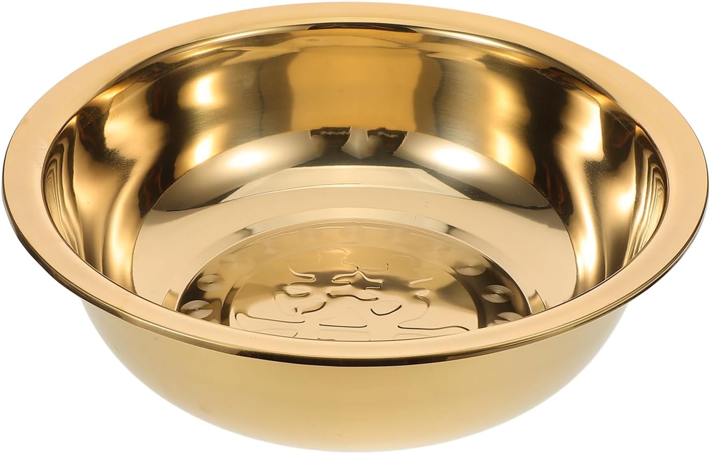 NUOBESTY Portable Stainless Steel Face Washing Basin Multifunctional Wash Basin for Home Salon Use Capacity Design Practical for Adult Cleansing