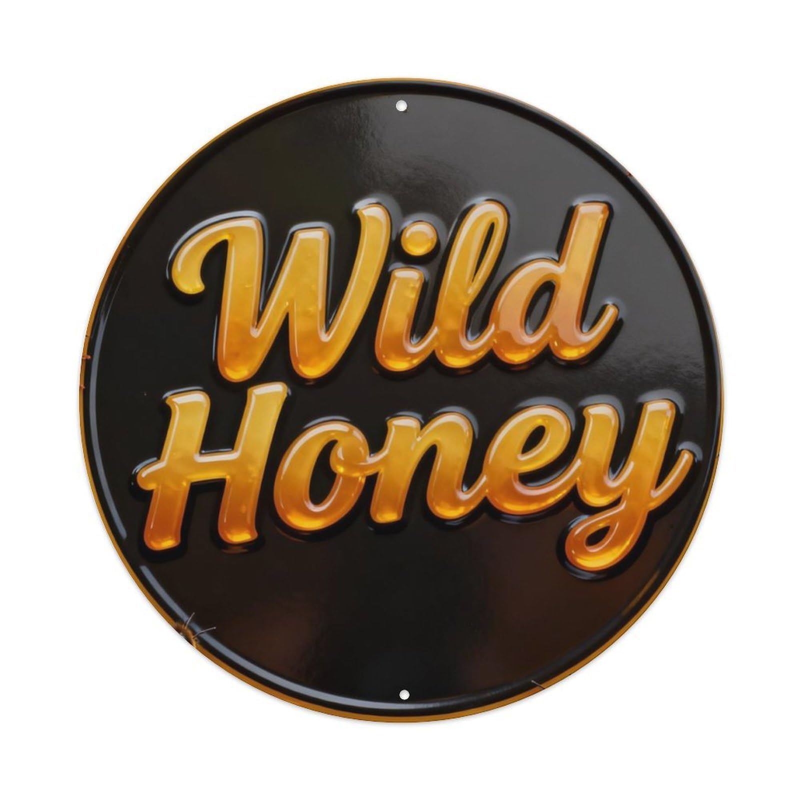 Wild Honey Metal Tin Sign Plaque