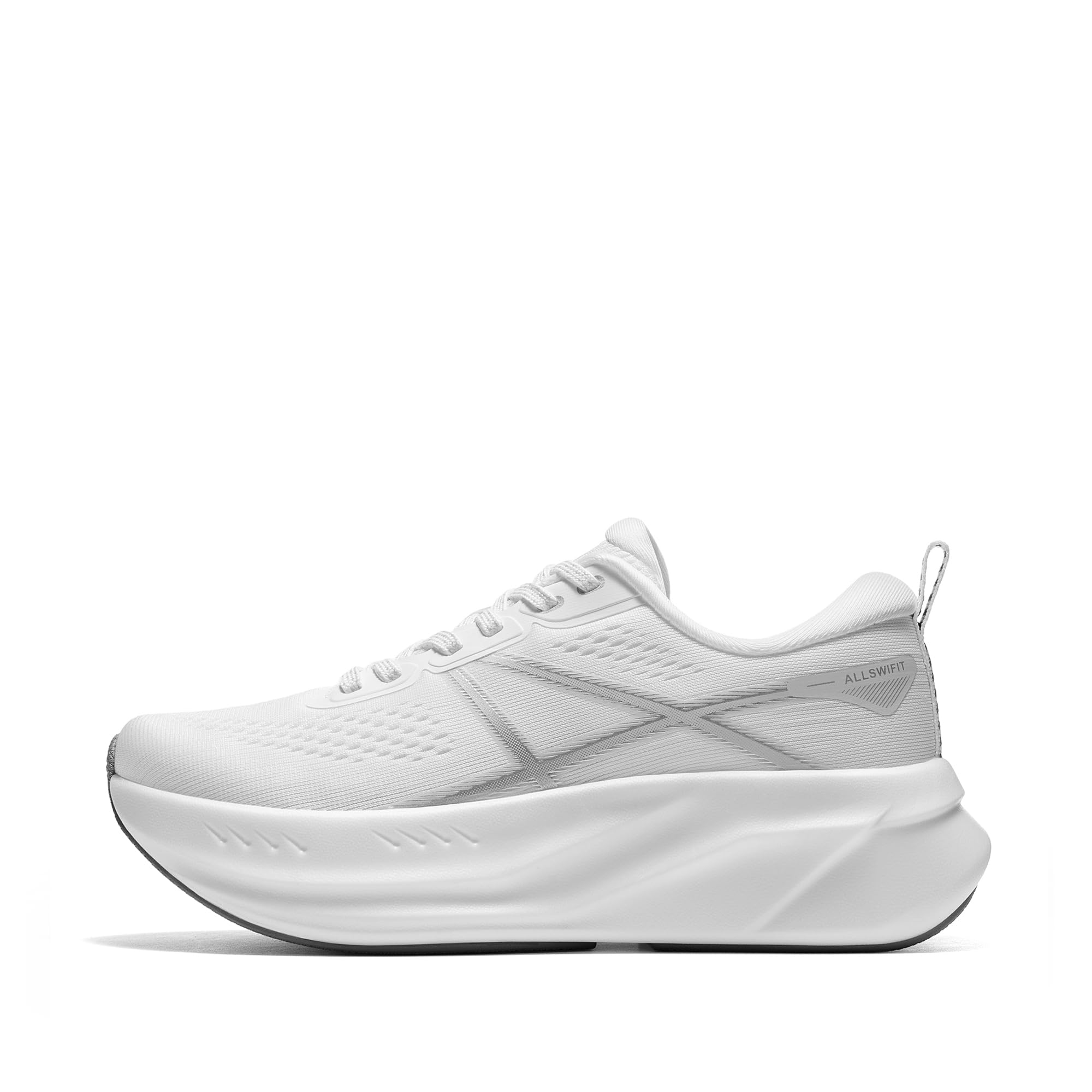 ALLSWIFIT Damen Laufschuhe – Leichte Running Schuhe, Dämpfung, rutschfest, Bequeme Sportschuhe für Fitness, Walking