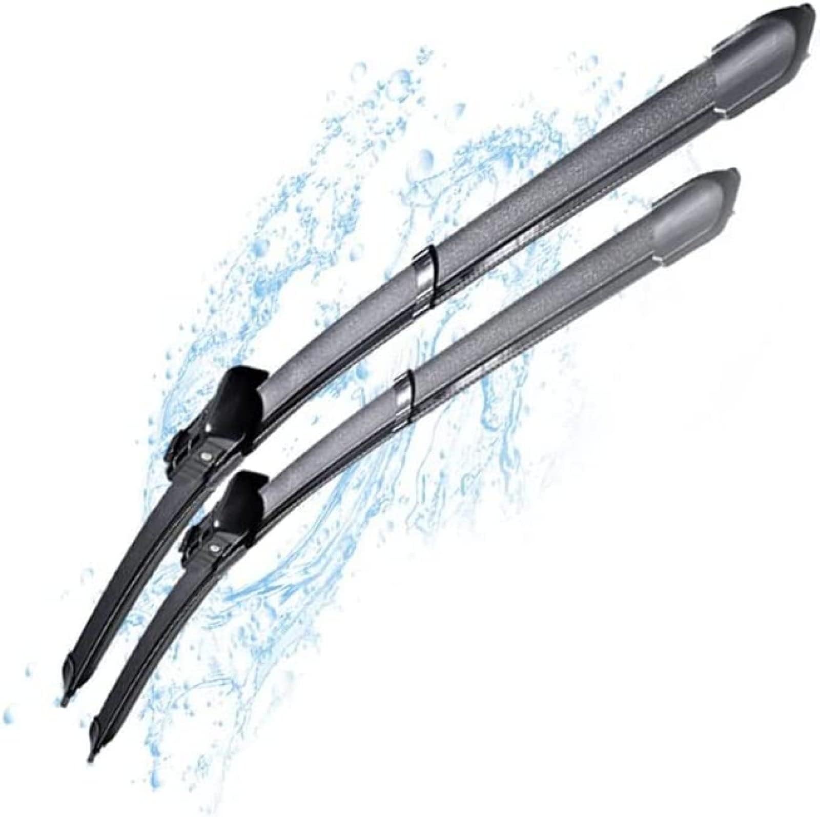 Coche Limpiaparabrisas para Volvo XC60 2009 2010 2011 2012 2013 2014 2015 2016 2017 Juego de escobillas limpiaparabrisas delanteras Cepillos for parabrisas