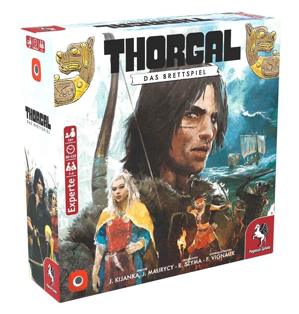 Thorgal – Das Brettspiel, 1-4 Spieler, ab 14 Jahren, Pegasus Spiele, kooperatives Abenteuerspiel, 29 x 29 cm, ohne Batterien
