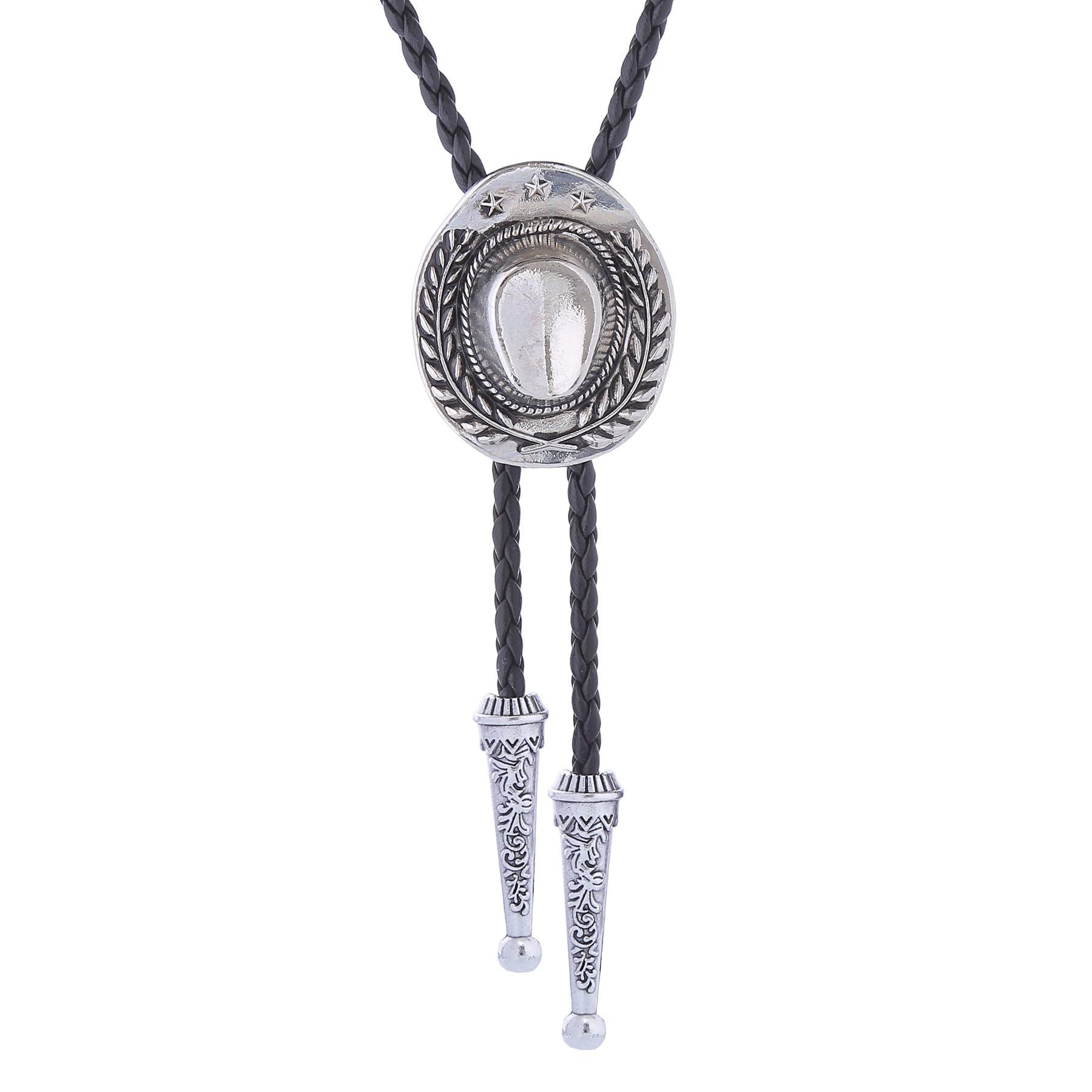 Jeilwiy Bolo Tie for Men Cowboy Ties Western Bolo Tie Necklace for Women