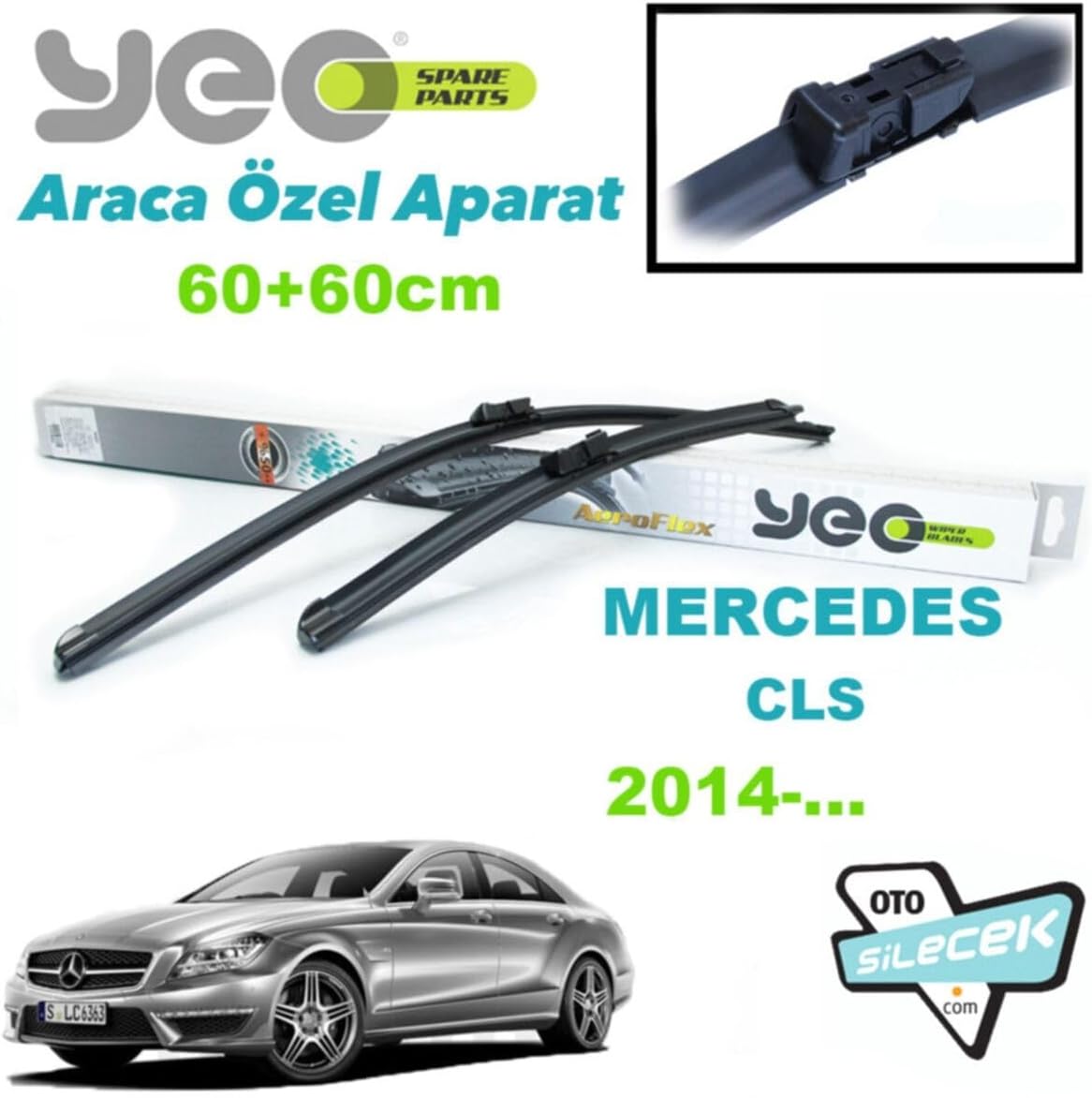 Yeo Mercedes Cls Seri ile Uyumlu Silecek Takımı Aeroflex 2014-..