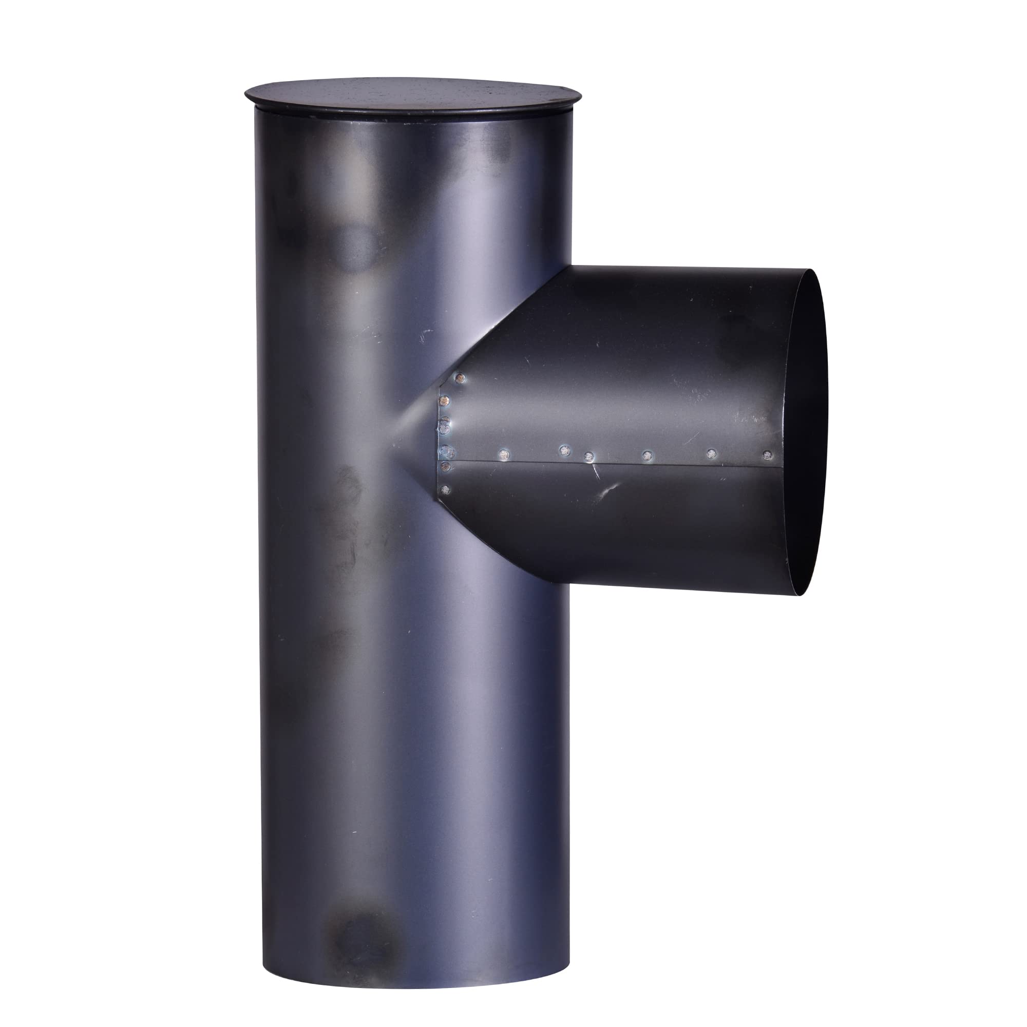 Pommeau de poêle en acier robuste 0.6mm soudé au laser FIREFIX 130mm