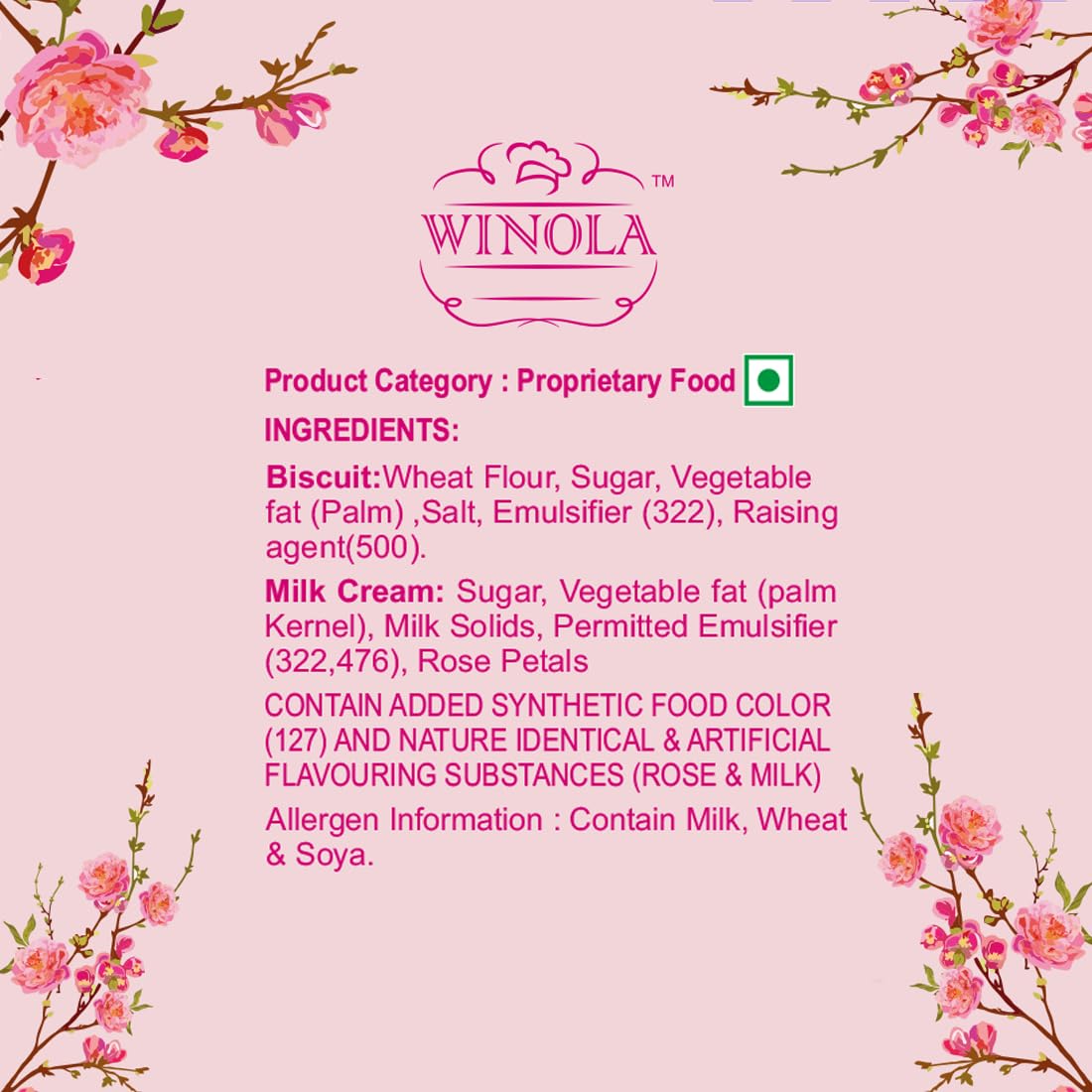 Winola Rose Biscuit Balls with Real Rose Petals | Floral Creamy Dessert Munchies | Ideal for Cake Decoration, Gifting & Tea-Time Treats (150 gm in a jar) - Image 3 thumbnail