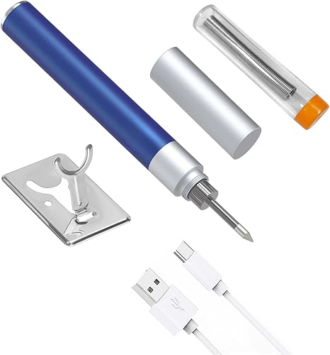 Soldador portátil inalámbrico Batería incorporada de 1300 mAh Voltaje y temperatura ajustable de gran capacidad Batería recargable adecuada para