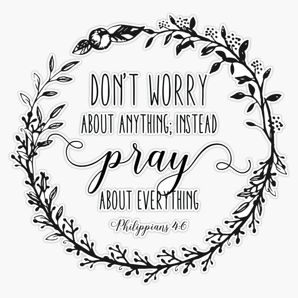 Christian Bumper Sticker Vinyl Decal 5 inches