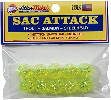 Atlas Mikes Sac Attack Fishing Bait Eggs