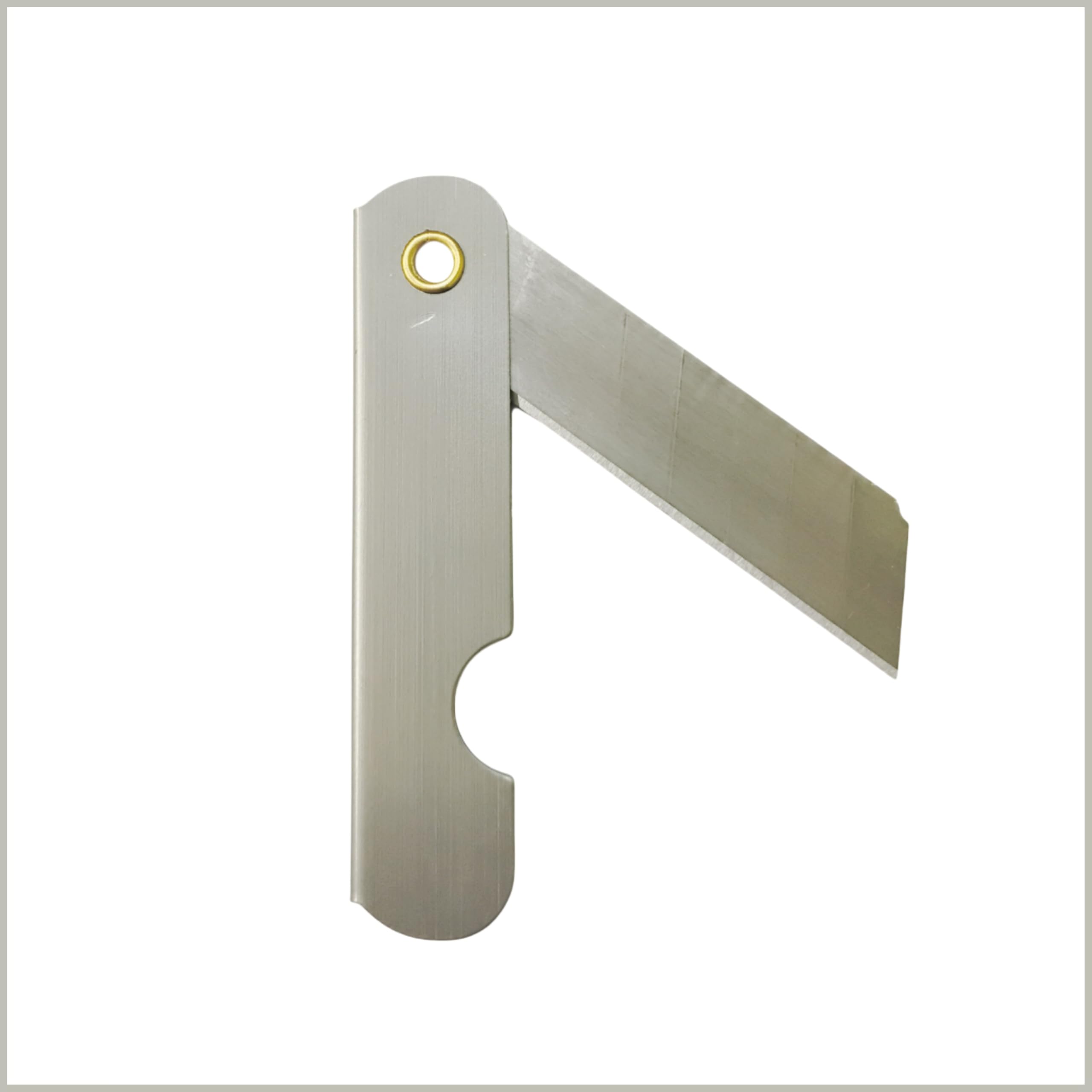 Stainless Steel Fold-able Knife (Manual) - 15 cm (Pack of 2) - Pocket Friendly - Folding Type - Travel Friendly -Office Tool - Portable - Plastic Paper Cutter - Rope Cutter - Wire Cutter (B0DGFQ348X) Amazon Price History, Amazon Price Tracker