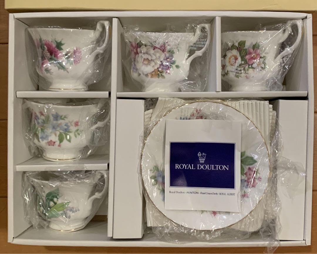 ロイヤルアルバート トランキュリティ スープカップ ソーサー 5客 ロイヤルアルバート トランキュリティ スープカップ ソーサー 5客