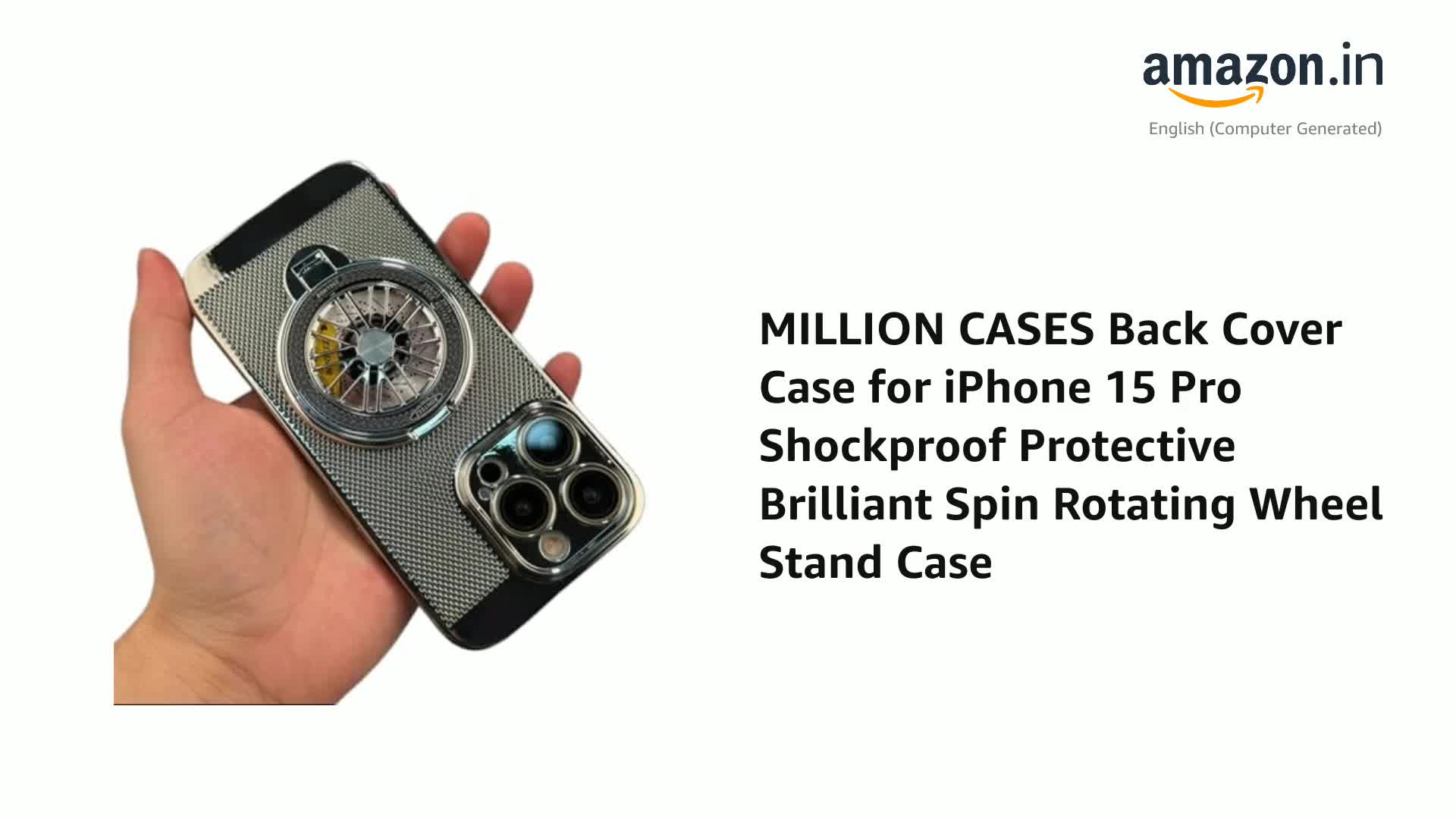 MILLION CASES Thermoplastic Polyurethane Back Cover Case for