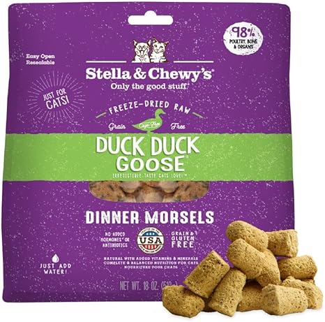 Stella & Chewy’s Freeze-Dried Raw Dinner Morsels for ferrets