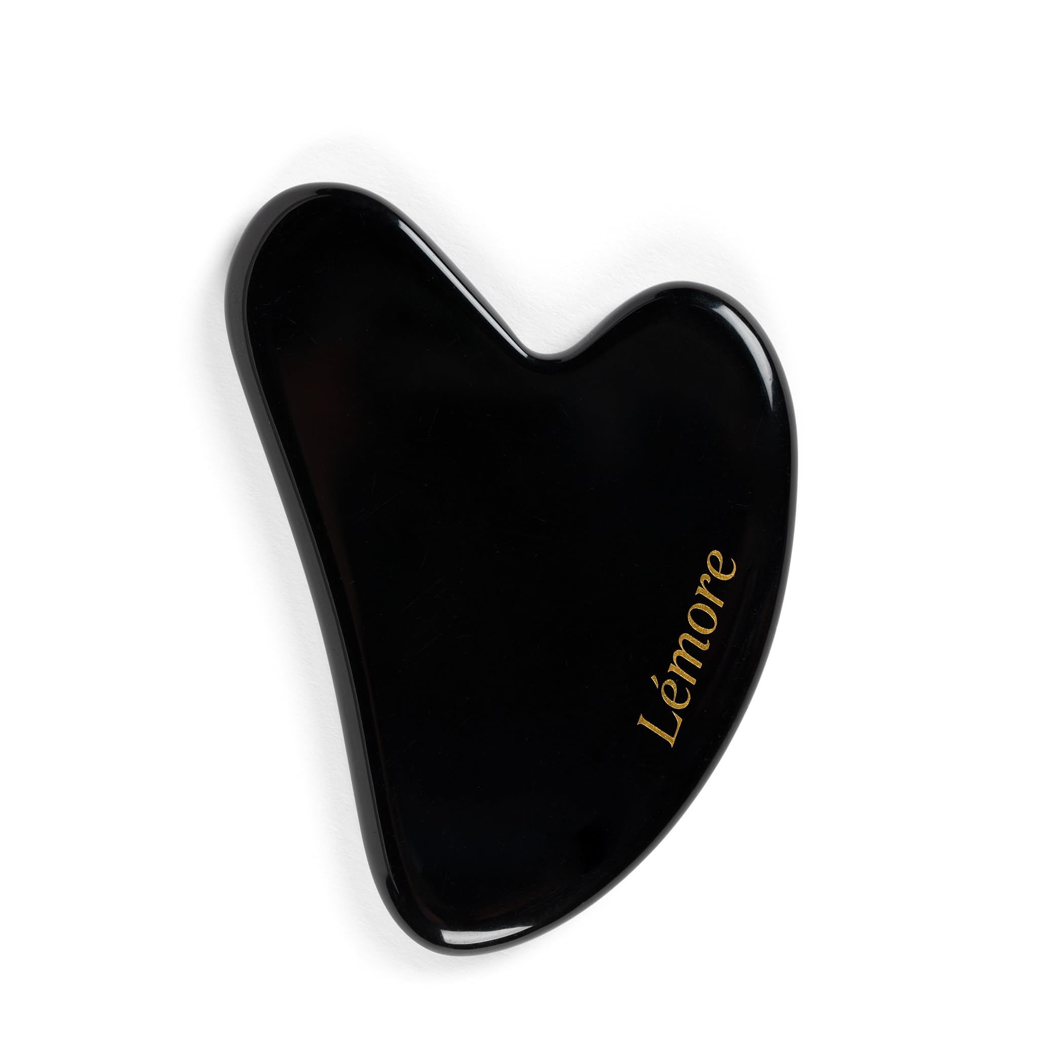 Beauty Gua Sha, strumento per massaggio facciale e digitopressione, soluzione naturale anti-età per donne e uomini, per viso, collo e corpo, strumento Gua Sha in ossidiana