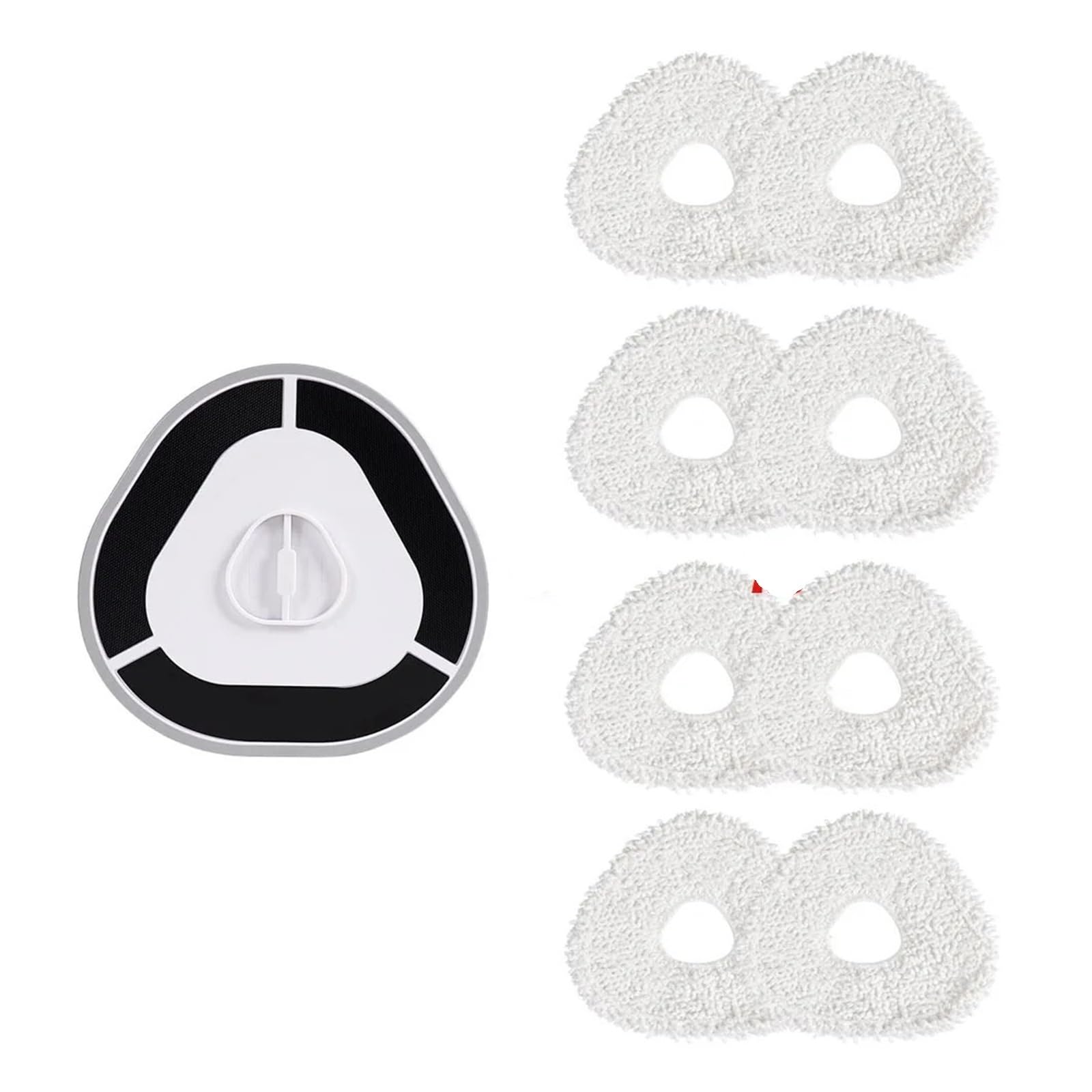 X psblty Mop Stand Mop Cloth,Compatible For Narwal T10 J1 J2，Robot Vacuum Cleaner(9pcs set)