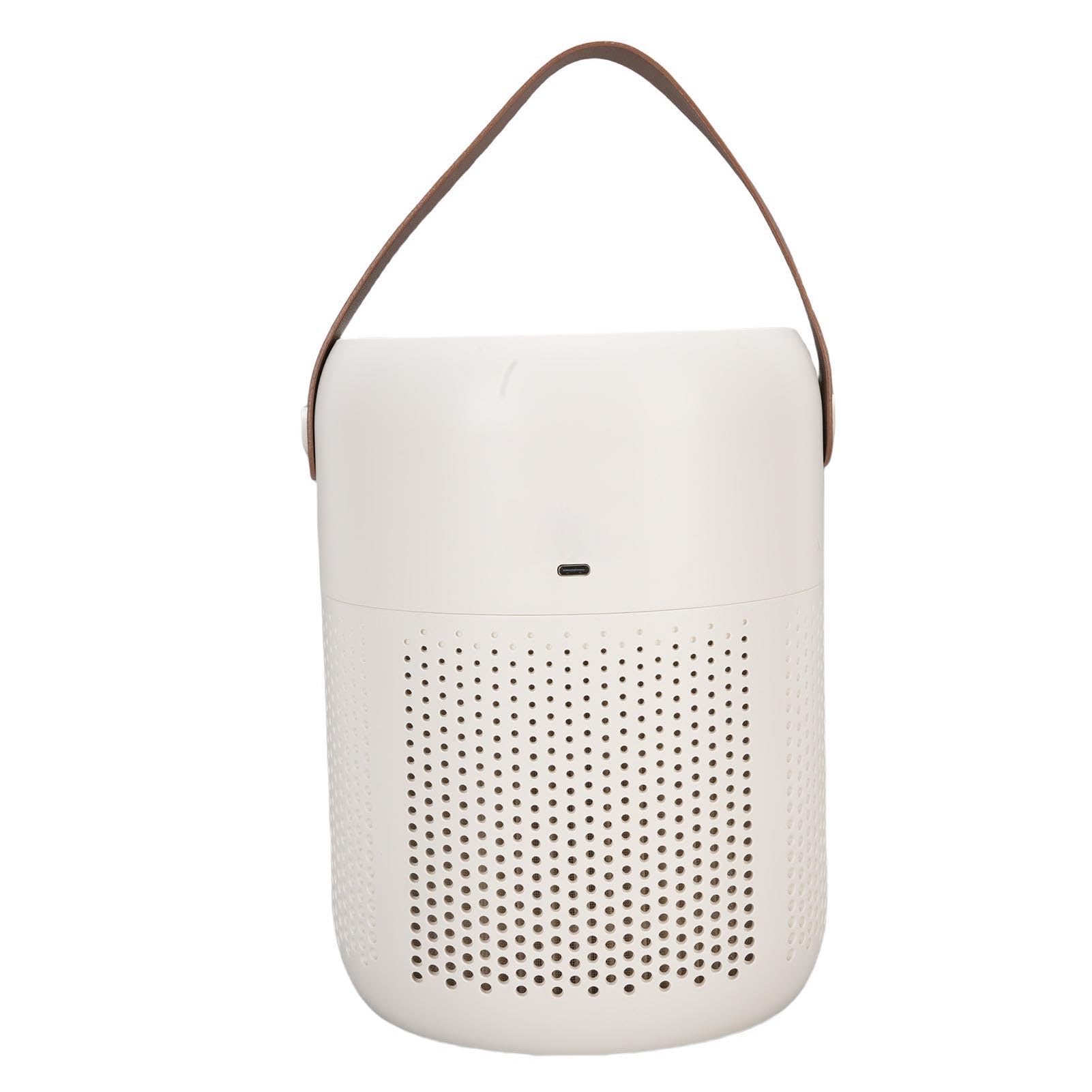Topiky Purificatore d'aria da Tavolo a Rilascio di Ioni per Camera da Letto di Casa, Purificatore d'aria HEPA Portatile Silenzioso con Filtro PM2.5, Elimina Odori per Scrivania da Ufficio,