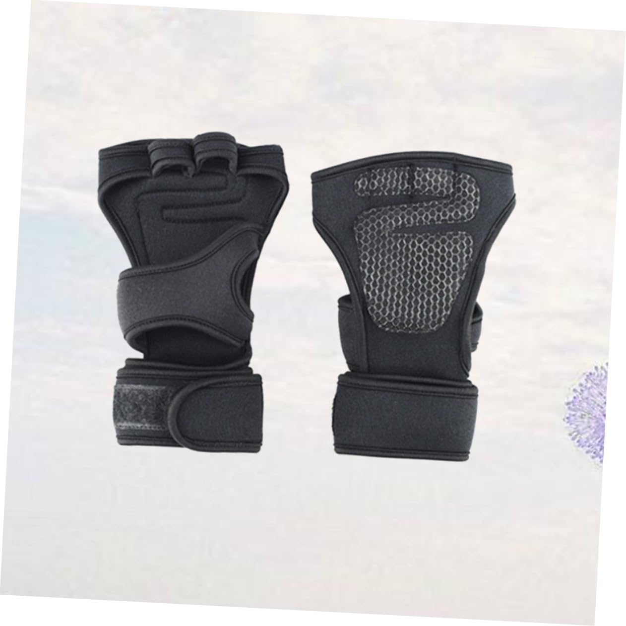 Uonlytech 3 Paia Di Guanti Da Ciclismo Fitness A Mezze Dita Da Uomo/donna Robusti Con Palmo Protettivo in Silicone Per Sollevamento Pesi