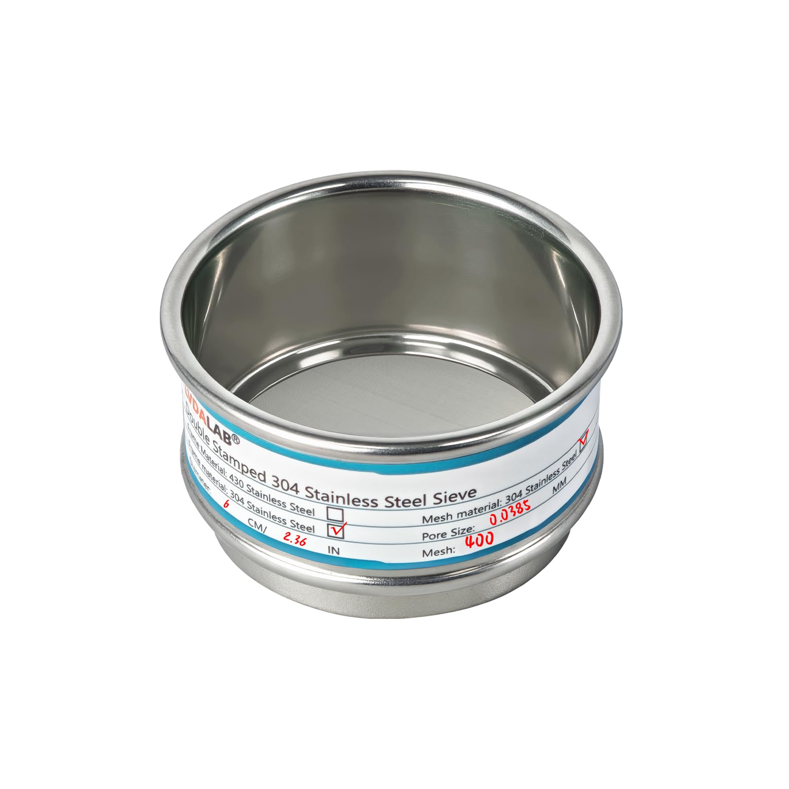 Stainless Steel Lab Sieve - 400 Mesh -1 Stainless Steel Lab Sieve - 400 Mesh -1