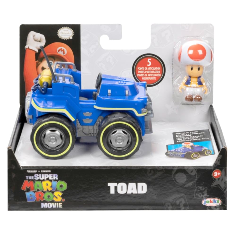 Figura Mario Toad 6 cm (Super Mario)