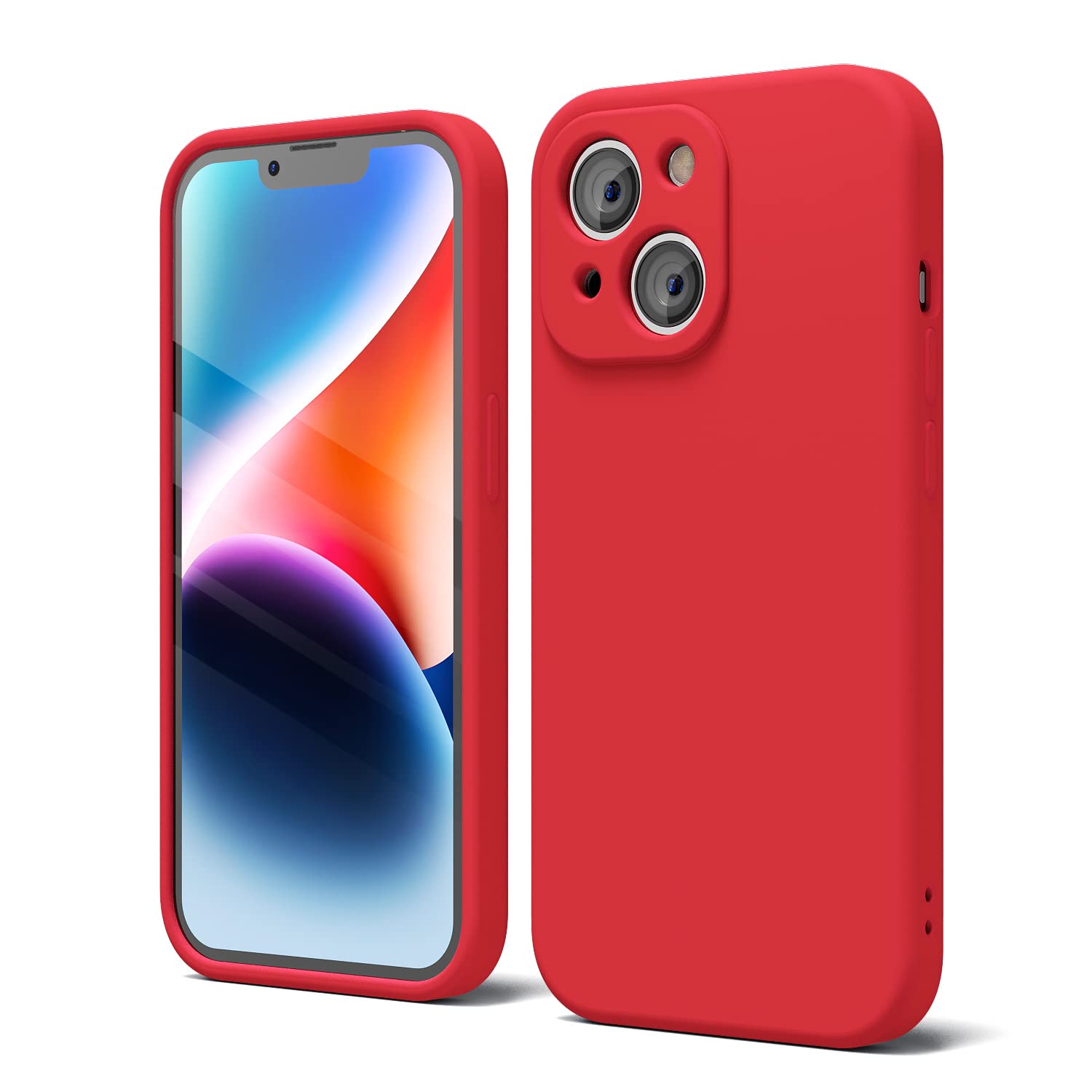 oakxco for iPhone 16 Pro Max Case Liquid Silicone, Soft Rubber Gel Elegant Aesthetic Basic Simple Cover, Cute Thin Slim TPU Matte Solid Color Plain Smooth Case for Women Girl, Light Pink — view 708