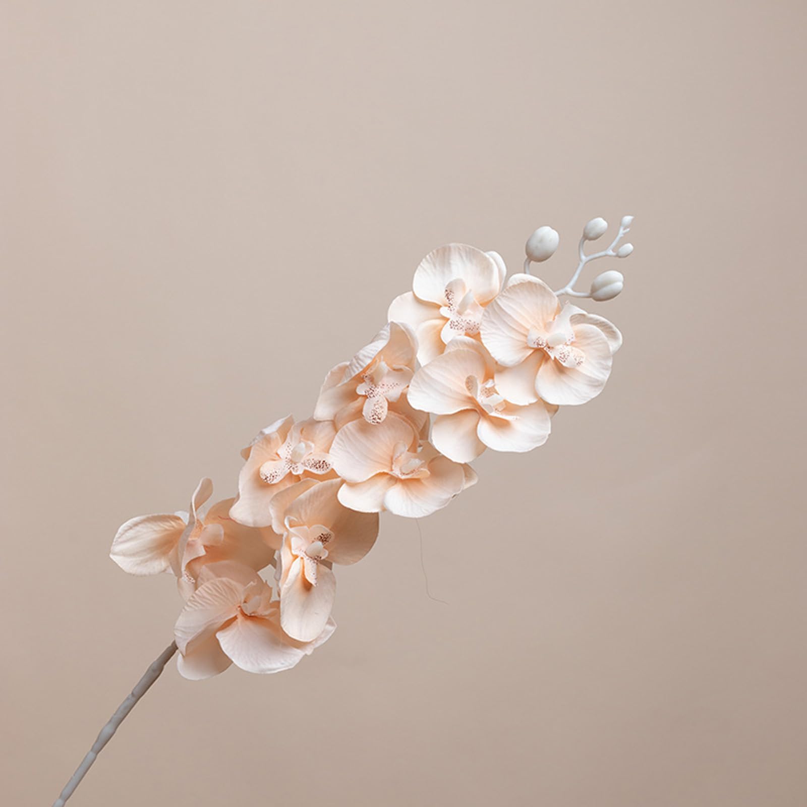 BBTISG 9 Heads Artificial Fake Butterfly Orchid, Fake Silk Phalaenopsis Heads for Wedding Floral Bouquet Decor Silk Phalaenopsis Fake Butterfly Orchid for Wedding Floral Bouquet Decor (Color 4)