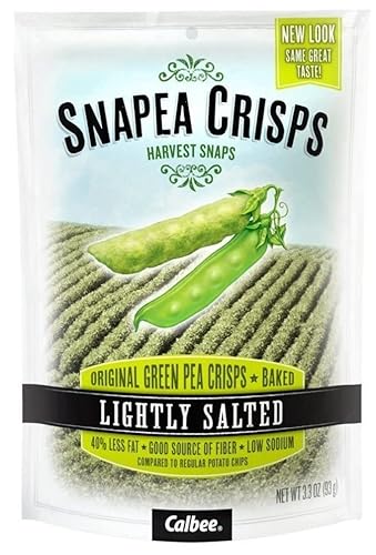 Miniatura 1 de Harvest Snaps Snapea Chips ligeramente salados paquete de 3 33 onzas Ea
