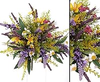 Kunstblumenstrauß Lavendel Wiesenblumen, ca. 20cm inkl. Stiel – Ansicht 2
