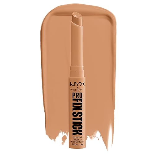 Vista 17 de NYX PROFESSIONAL MAKEUP - Corrector de piel en barra Pro Fix Stick, de cobertura media aplicable en capas, tono pálido 01 PALE
