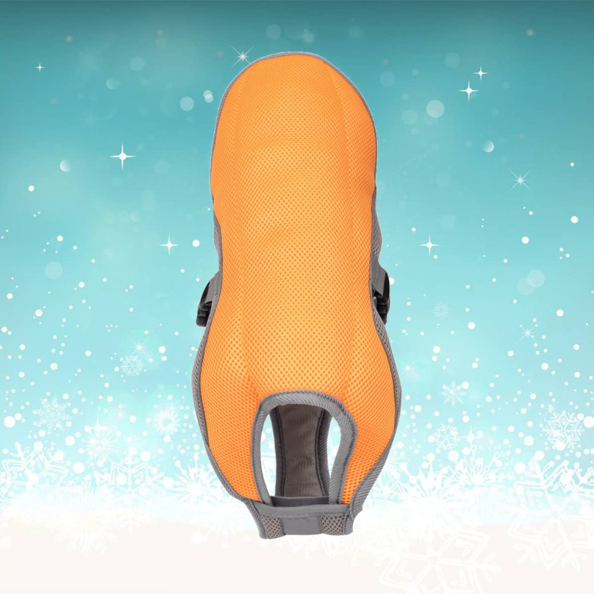 Kisangel Gilet Rafraîchissant pour Chien Respirant Et Confortable Manteau Rafraîchissant pour Chiot Orange