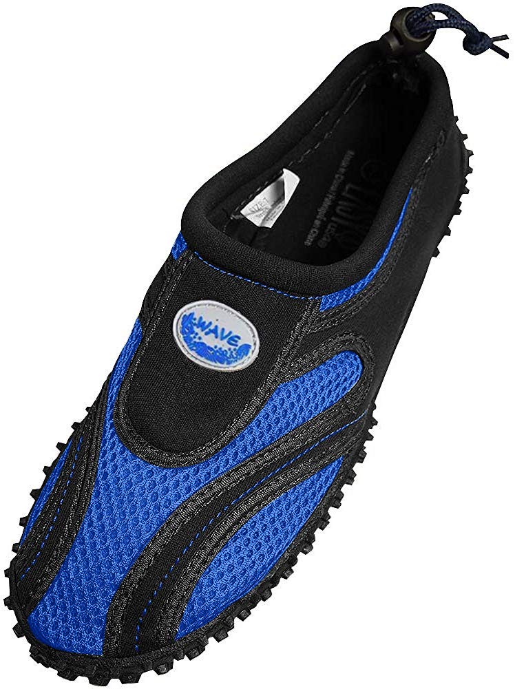 The Wave Men's Waterproof Water Shoes Royal/Black