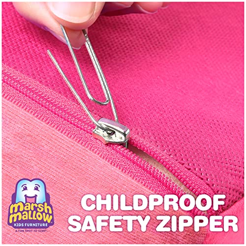 Marshmallow Furniture, Minnie Mouse 3-In-1 Slumber Sofa, Foam Toddler Nap Mat With Attached Blanket #TOP6