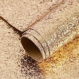Gold Glitter Wallpaper Paste Stick and Peel Contact Paper Decor Living Room Girly Bedroom Background
