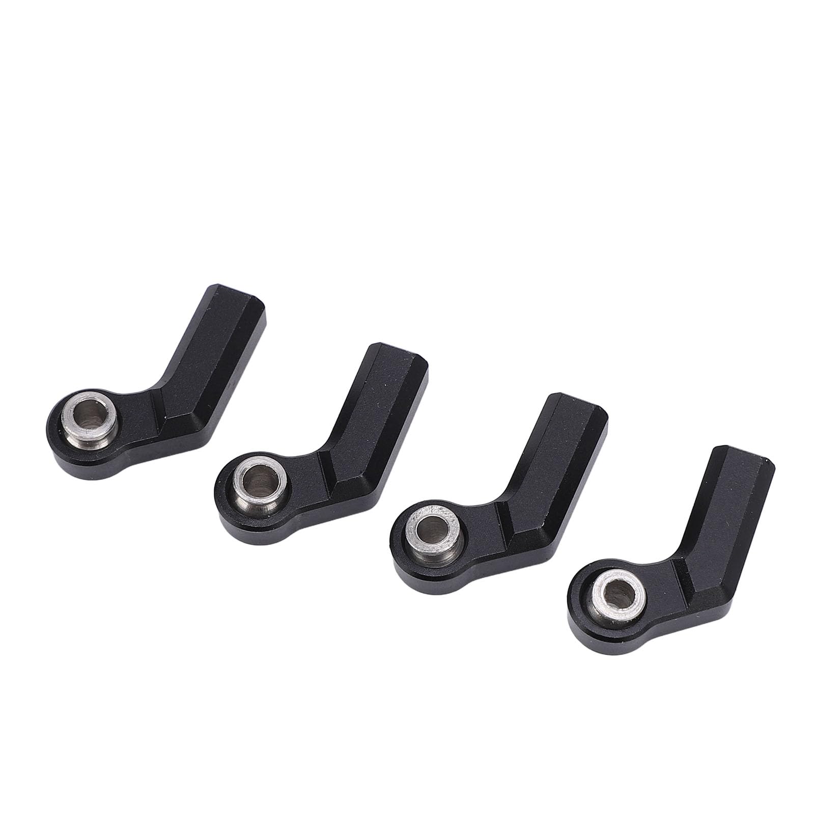4 pièces de rotule en alliage métallique, diamètre 7,0 mm, filetage M4, haute précision, rotule articulée pour voiture RC, pièce de rechange pour modèles réduits à l'échelle 1/10, (Argent