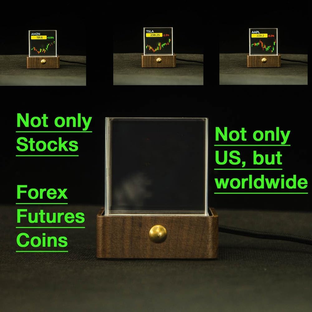 JVBIVDW 株価と為替レート価格トラッカークロック ビットコイン株価ティッカー モニター表示 デジタル時計 ビットコイン価格表示 ビットコイン価格は上昇していくのか？  [株式戦略マル秘レポート] All About