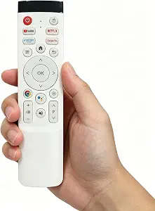 Portable TV Remote Control with Voice Google Assistant and USB Signal Receiver for OFD, VLH, SDYSTVAI