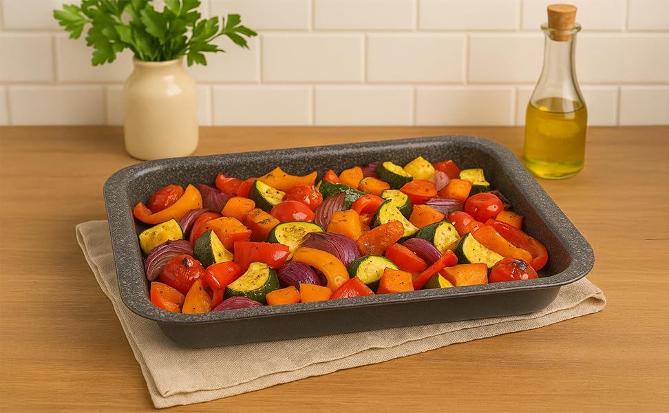 ARCA, Teglia Diametro 22 Cm Per Forno, Antiaderente E Adatta Alla Lavastoviglie, Ideale Per Pizza, Focacce E Altre Ricette, In Alluminio, Made In Italy