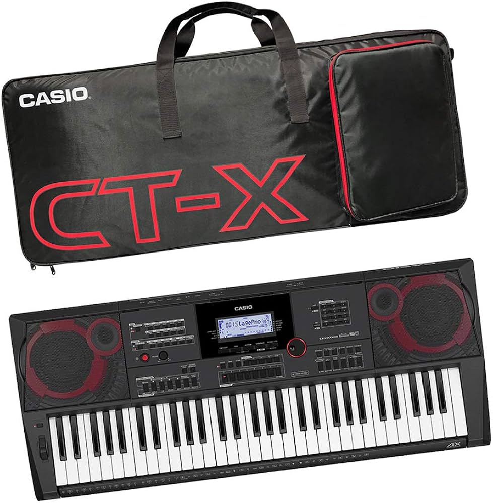 Casio, 61Key Portable Keyboard CTX5000, Black Nepal Ubuy