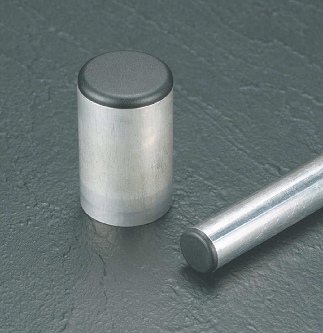 Caplugs CCF-4-10-16 CCF Series, Plugs for Round Tubing, Black Low-Density Polyethylene (LD-PE), to Fit Tube Size 4.000", Wall Thickness 10-16 Gauge (0.134-0.065 inches), 1.00" L, 100 Pack (616801AB)