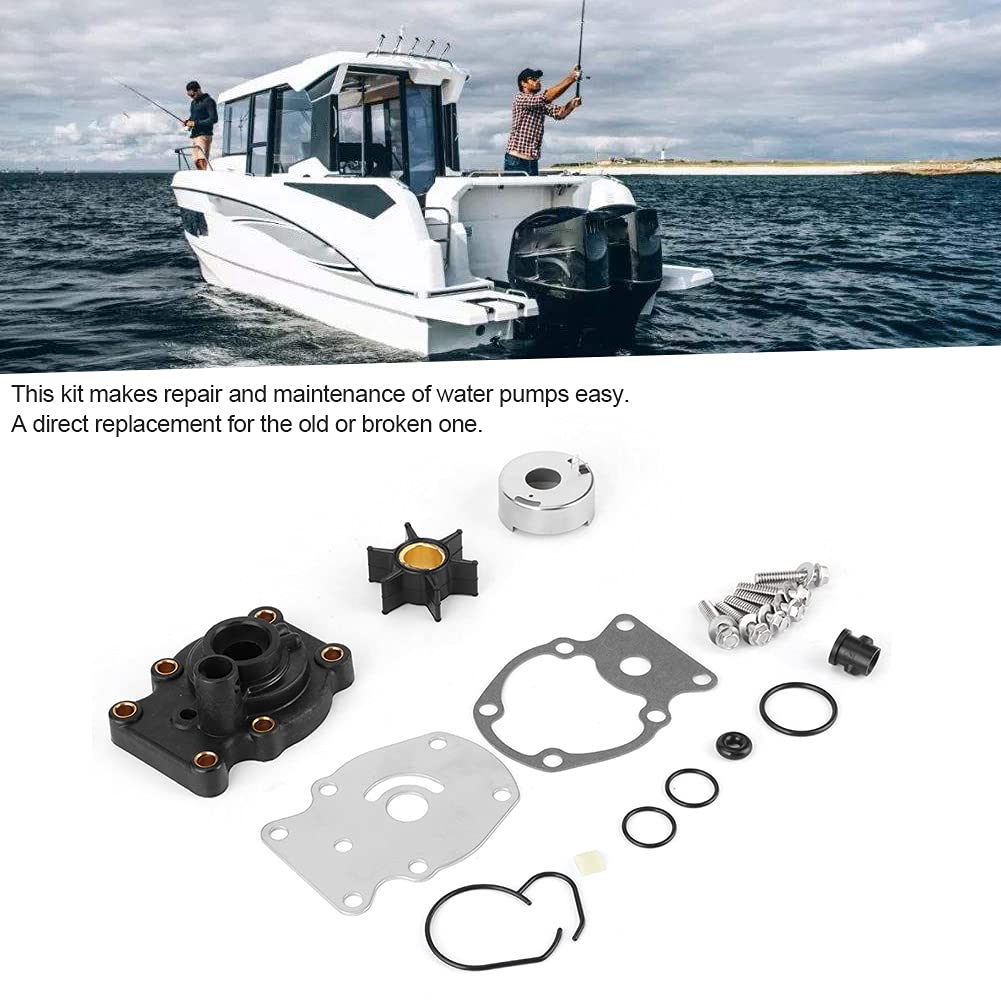 IWBR Water Impeller Reparatie Kit Fit for Evinrude Johnson Buitenboordmotor 20 25 30 35hp Met Behuizing Marine Boot Motor Deel 0393630 393630