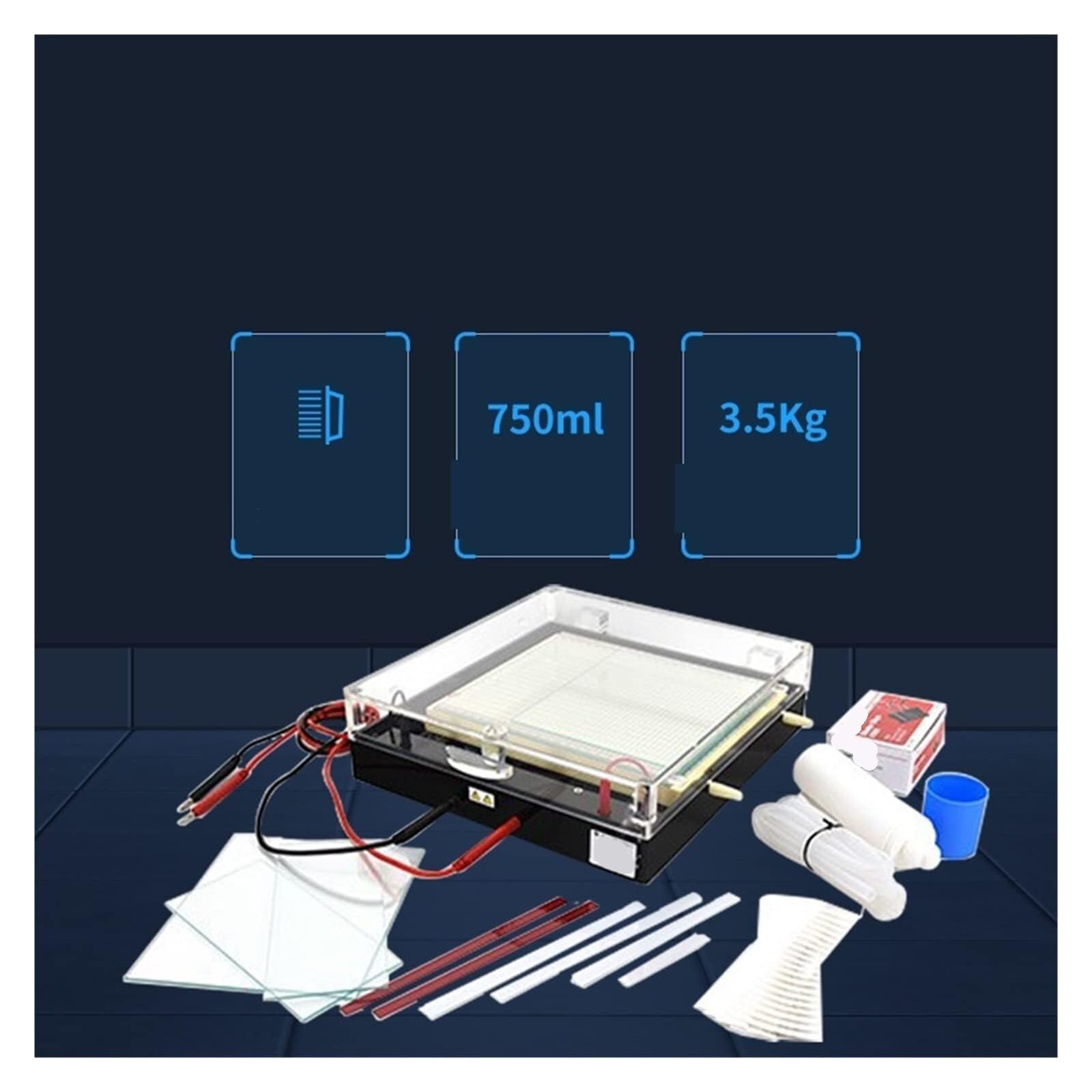 Sprzęt do elektroforezy, Urządzenie Do Elektroforezy DYCP-37B Ogniskowanie Izoelektryczne Użytku Laboratoryjnego Poziome Paski Zbiornika Są Przezroczyste