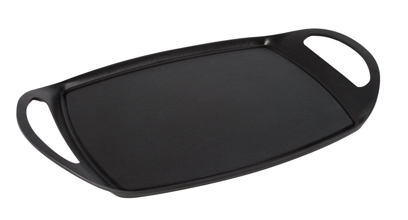 Crealys 513604 Plancha 47 cm Cast Aluminium Black