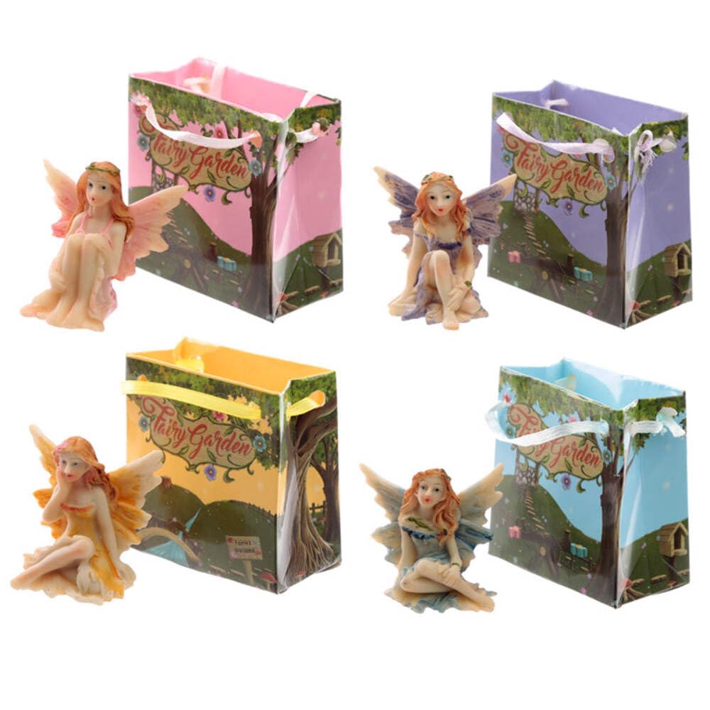 Puckator Flower Fairy Garden Fairy in a Mini Gift Bag