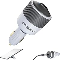 Vista 1 de Adaptador de Coche Mini Starlink 12V a 24V CC Convertidor de Aumento con Adaptador de Encendedor de Cigarrillos de Coche de 60W, Adaptadores