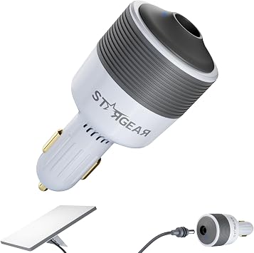 for Starlink Mini Car Adapter 12V to 24V Step Up Converter, White