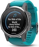 Vista 6 de Garmin Reloj GPS multideportivo Fenix 5S PlataTurquesa (renovado)