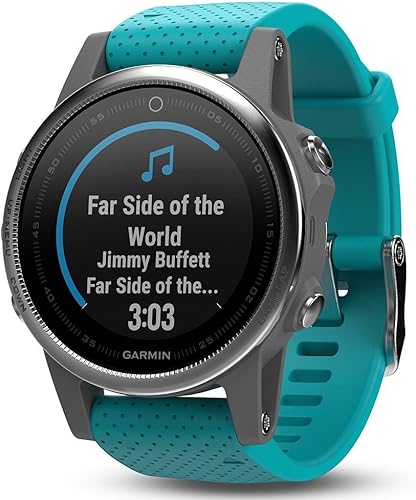 Miniatura 6 de Garmin Reloj GPS multideportivo Fenix 5S PlataTurquesa (renovado)