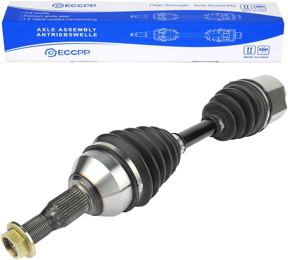 ECCPP CV Axle Shaft Assembly fit for 1997-2008 for Buick for Chevrolet for Oldsmobile Century Park Avenue Allure LaCrosse Lucerne LeSabre Impala 3.1L 3.8L 3.6L 3.4L 3.5L 3.9L Front Left NCV10235