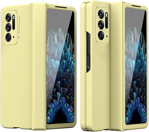 XBS-Better Compatible con OPPO Find N 7.1 pulgadas 2021 a prueba de golpes 360 bisagra de protección completa, con cubierta de vidrio templado para