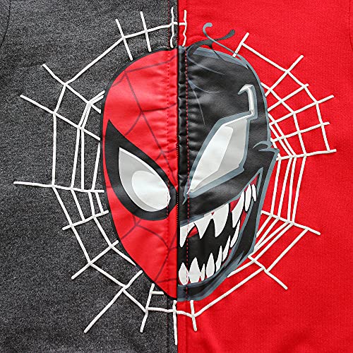 Marvel Spider-Man and Venom Zip Hoodie for Boys3